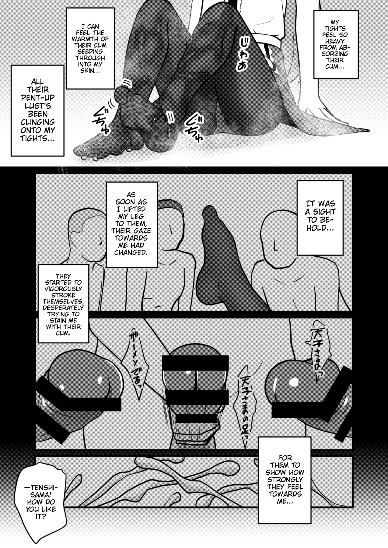 Hentai Manga Comic-Tenshi-chan Really Loves Semen Play-Read-7